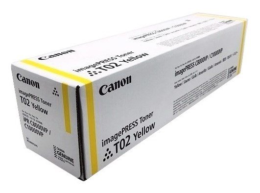 Canon T02 tonerpatron 1 stk Original Gul #1