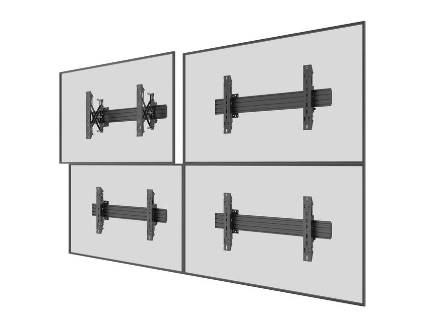 Equip 650355 skrmbeslag til skiltning 165,1 cm (65