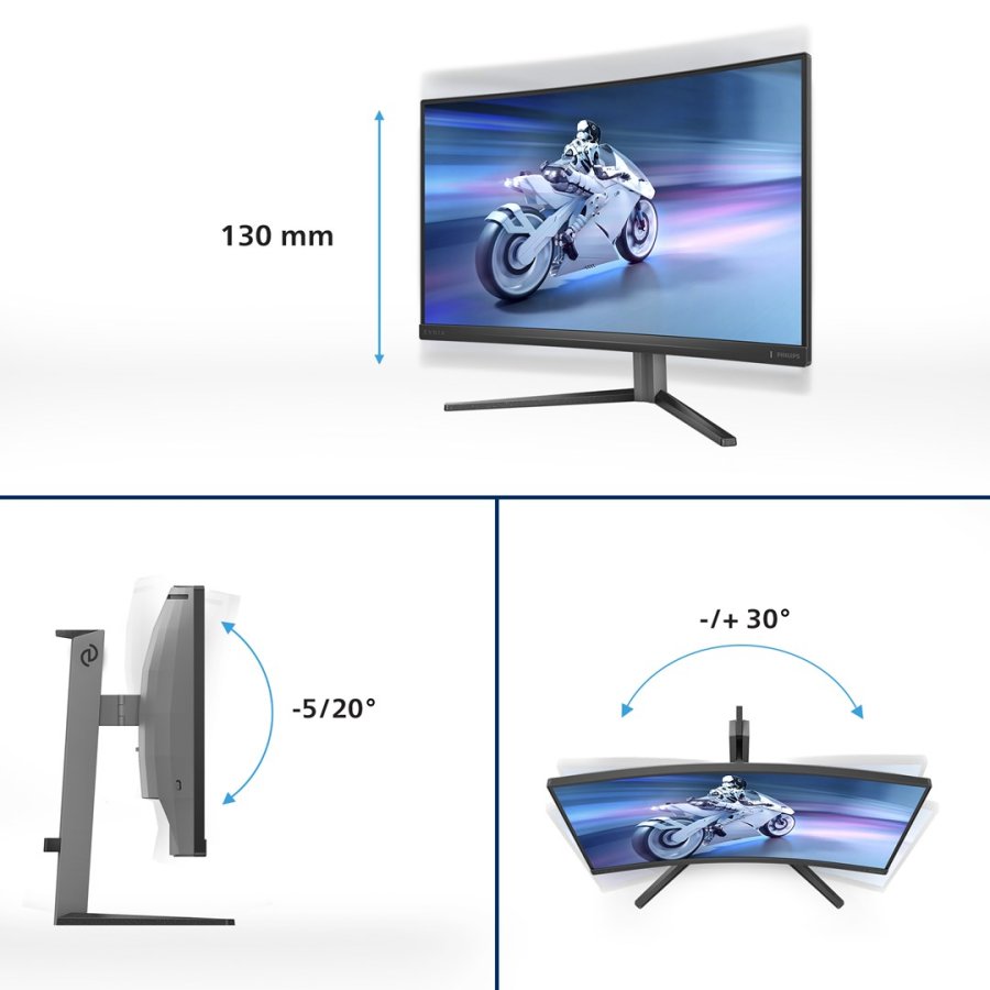Philips Evnia 5000 27M2C5200W/00 computerskrm 68,6 cm (27