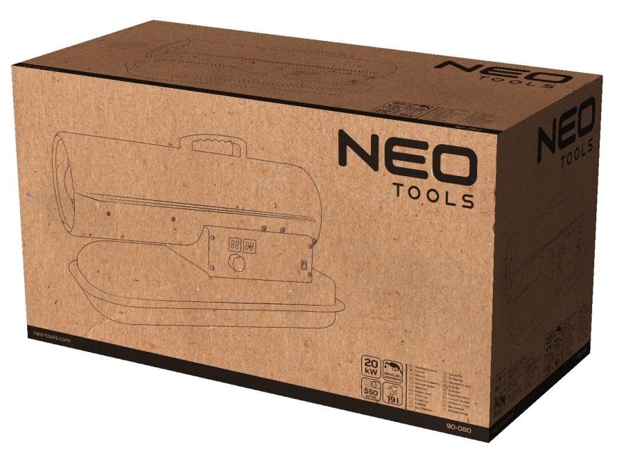 Olievarmer 20KW NEO Tools 90-080 #28
