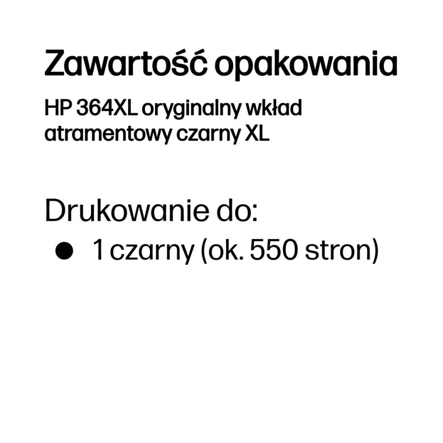 HP Original 364XL-bl�kpatron med h�j kapacitet, sort #4