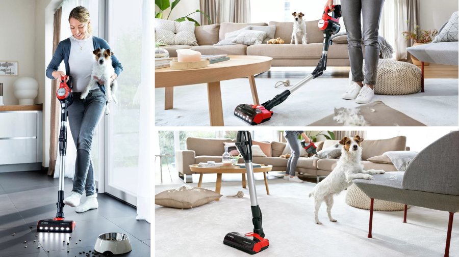 Bosch BCS711PET stav stvsuger & elektrisk kost Stick vakuum Batteri Dry Posels 0,3 L Sort, Rd 3 At #13