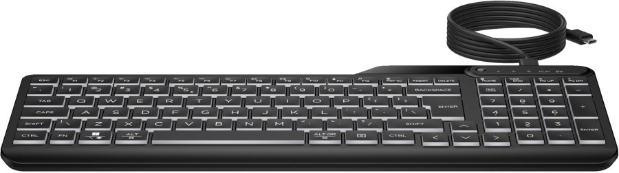 HP 405 Multi-Device Backlit Wired Keyboard #6