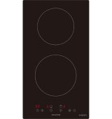 Induktionskogeplade MPM-30-IM-12/N, sort, bredde 30 cm #1