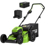 Batteridrevet plneklipper 60V 4Ah 46 cm Greenworks GD60LM46HPK4  - 2502807UB #1