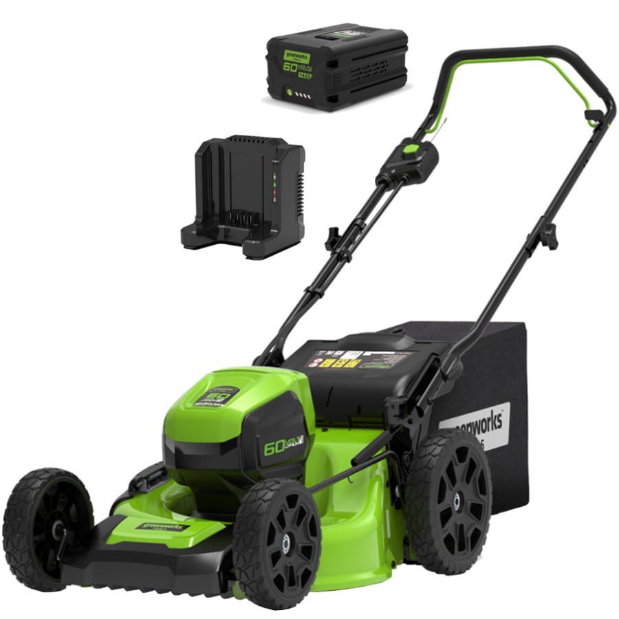 Batteridrevet plneklipper 60V 4Ah 46 cm Greenworks GD60LM46HPK4  - 2502807UB #1