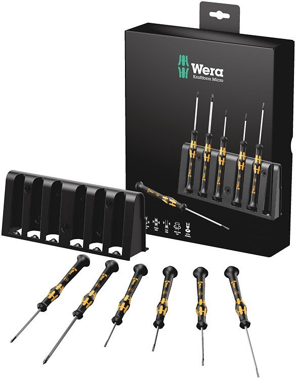 Wera 1578 A/6 ESD Electrician screwdriver set + Rack #3