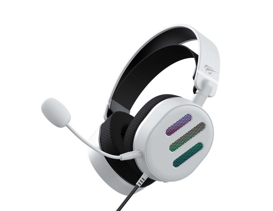 Havit H2038U - gaming-hovedtelefoner, sort og hvid #5