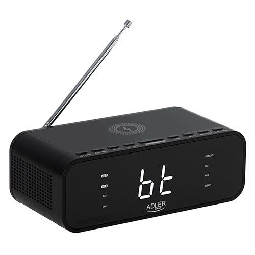 Adler AD 1192B vkkeur Digital alarmur Sort #8