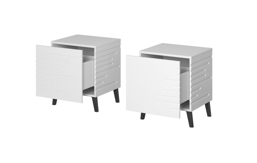 Cama Sengebord NOVA 44x40x52 hvid mat #2