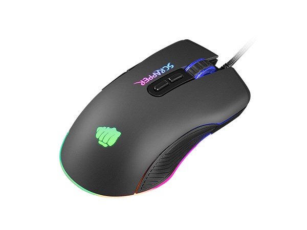 FURY Scrapper mus Spil Ambidextrous USB Type-A Optisk 6400 dpi #4