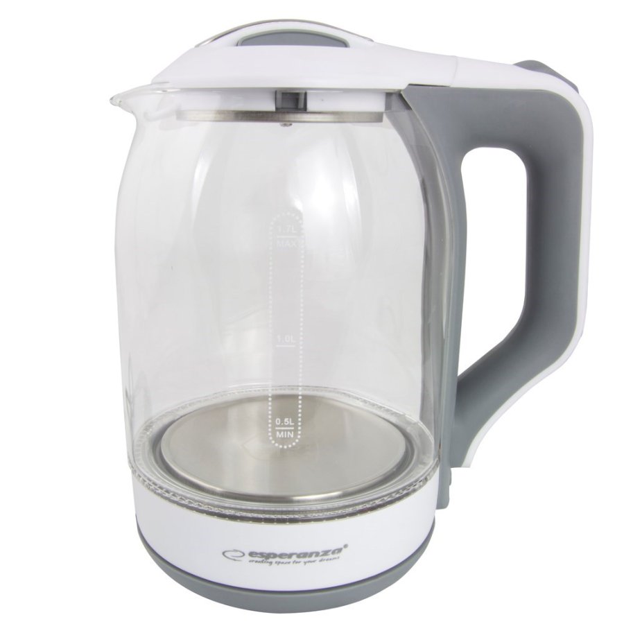 Esperanza EKK025W elkedel 1,7 L glas/hvid 1500 W #3