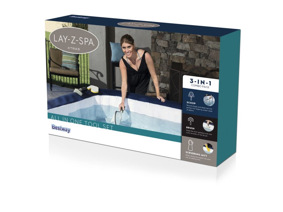 Bestway 60310 Tilbeh�r til spabade og spaer Renses�t Gr�, Hvid, Gul #15