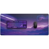 Dark Project ALU87B Celestial, G3MS Voidstone Switch, UK/DE/AT/ES/IT/FI/NO/SE/DK tastatur Spil USB QWERTZ Dansk, Engelsk, Tysk, Italiensk, Nordisk, Norsk, Spansk, Svensk, UK engelsk Lilla #4