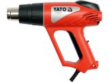 Yato YT-82292 varmepistol Varmluftspistol 500 l/min 550 C 2000 W Sort, Gr, Orange #1