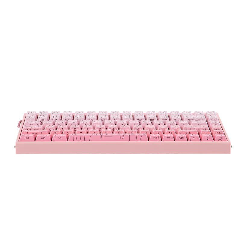 HERO84 HE PINK+Gradient+Contour Dragon King-switch RGB AULA-tastatur #5