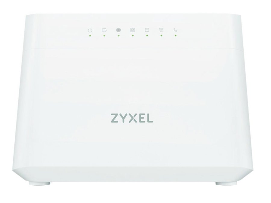 Zyxel DX3301-T0 tr�dl�s router Gigabit Ethernet Dual-band (2,4 GHz / 5 GHz) Hvid #1