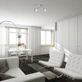 Activejet GIZEL dobbelt loft vglampe strip krom E14 vglampe til stuen #6