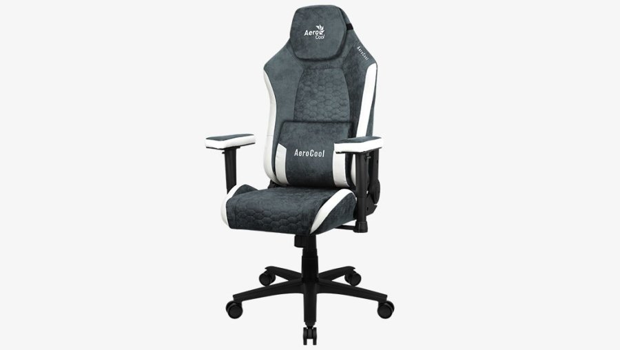 Aerocool Crown AeroSuede Universal gamingstol Polstret sde Bl, Stl #8