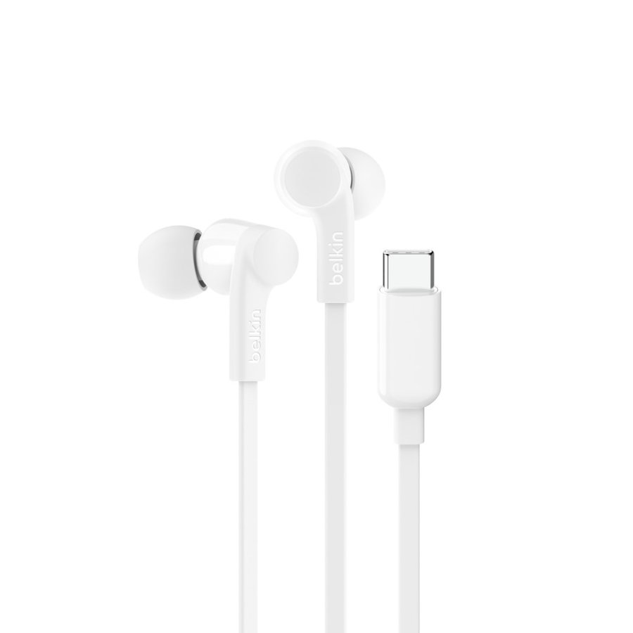 Belkin SoundForm Headset Ledningsfrt I rerne Musik/hverdag USB Type-C Hvid #1