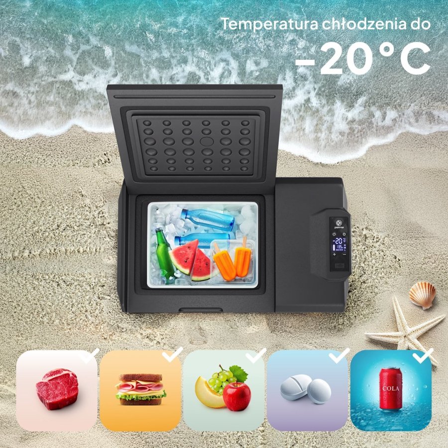 Peme Expedition 39 L k�leboks Elektrisk Brun #23