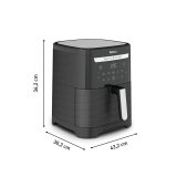 Tefal Easy Fry & Grill EY8018 6,5 L Enkeltst�ende 1830 W Varmluftsteger Sort #4