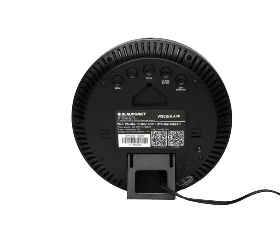 Blaupunkt WS65BK APP vejrstation sort #3
