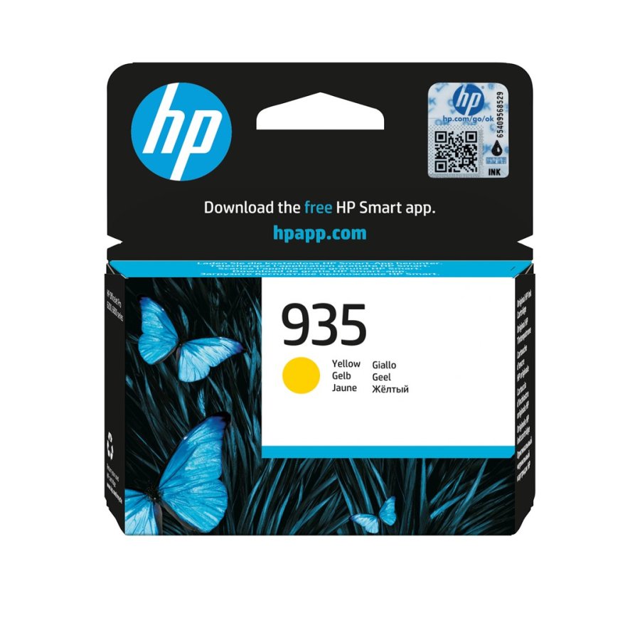HP Original 935-blkpatron, gul #1