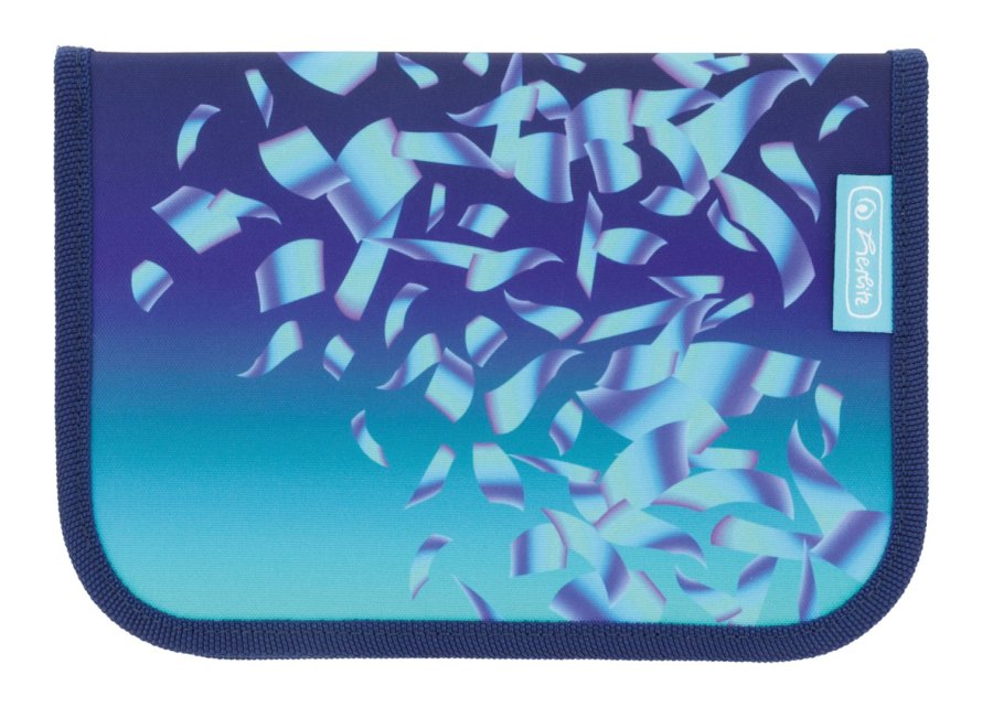 Herlitz SoftLight Plus Greenline Blue Ice skoletaskes�t Pige Polyester Bl�, Marinebl� #12