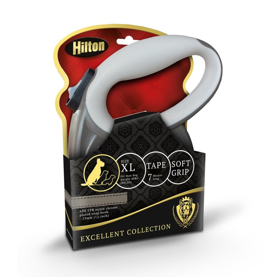 HILTON Smart dog XL (40kg) - automatisk line - brun-beige - 7 m #1