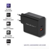 Qoltec 51716 strmadapter og vekselret Indendrs 63 W Sort #5