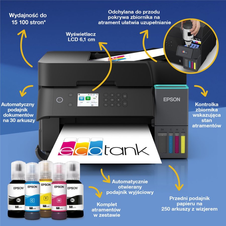 Epson EcoTank L6370 A4 4800 x 1200 dpi Wi-Fi #6