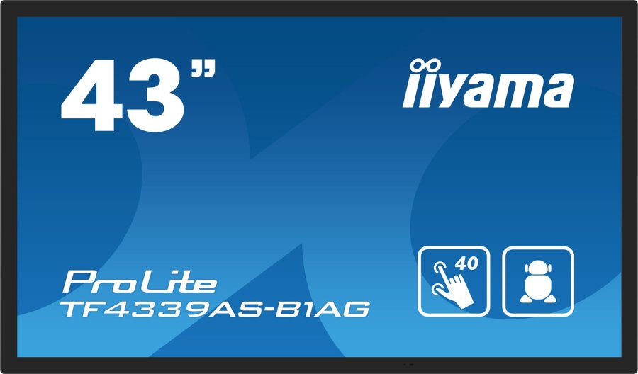 iiyama TF4339AS-B1AG skilte display Digital fladpaneldisplay 108 cm (42.5