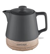 Concept RK0062 elkedel 1 L 1200 W Anthracit, Tr� #1
