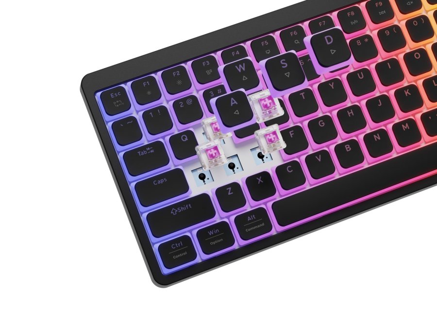 GENESIS Thor 430 TKL tastatur Spil USB QWERTY US engelsk Sort #28