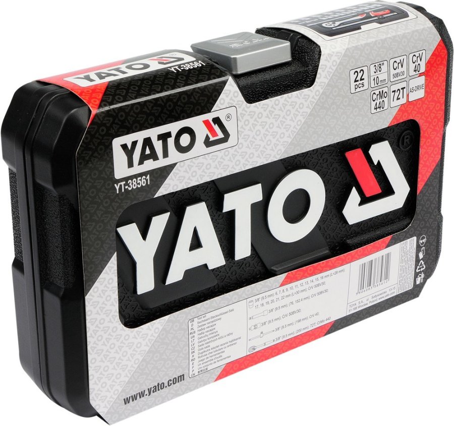 Yato YT-38561 mekaniske vrktjsst 22 vrktjer #5