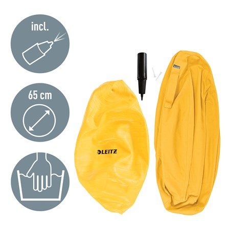 Leitz Ergo Cosy Gul Indendrs Rund #4
