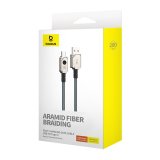 Baseus Unbreakable USB A til USB C-kabel 2 m 100 W hvid #7