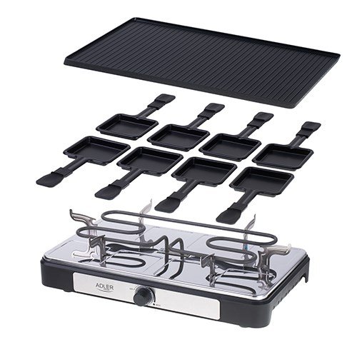 Elektrisk grill ADLER AD 6616 Sort #4