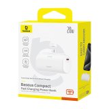 Baseus P10068307213-00 Lithium-ion powerbank 5000 mAh Hvid #8