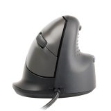R-Go Tools Ergonomisk mus R-Go HE Break med pause-software, small (h�ndl�ngde ˂165 mm), h�jreh�ndet, kablet, sort #2