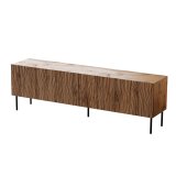 RTV JUNGLE kabinet 190x40.5x59.5 egetr wotan + sorte ben #1