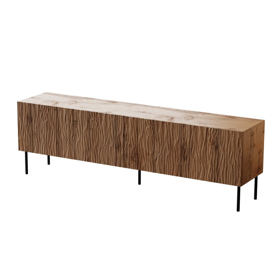 RTV JUNGLE kabinet 190x40.5x59.5 egetr wotan + sorte ben #1