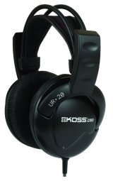 Koss UR20 Hovedtelefoner Ledningsfrt Headset Musik Sort #1
