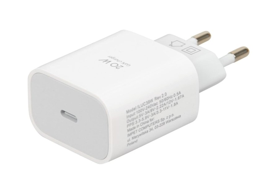 iBox ILUC39W oplader til mobil enhed Universel Hvid Vekselstrm Hurtig opladning Indendrs #3