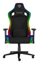 FOTEL GAMINGOWY GENESIS TRIT 660 RGB CZARNY #1