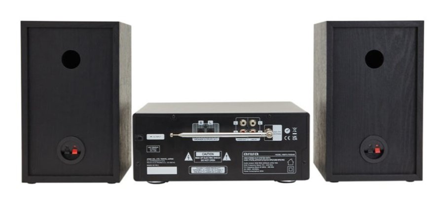 Aiwa MSBTU-700DAB stereoanl�g Home audio micro system 25 W Arktisk bl�, Sort #8