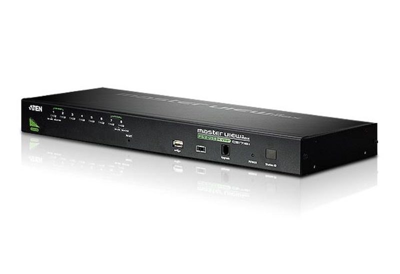 ATEN CS1708A-AT-G KVM Switch Stativ-montering Sort #1
