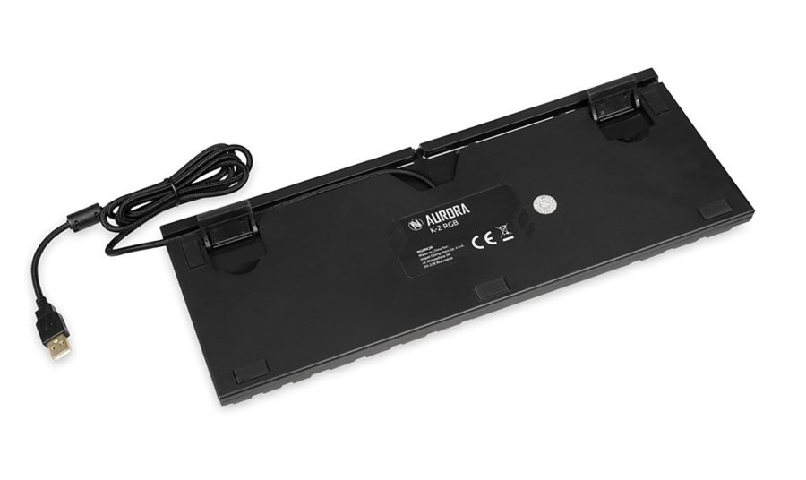 iBox IKGMK2R tastatur Spil USB QWERTY US engelsk Sort #25