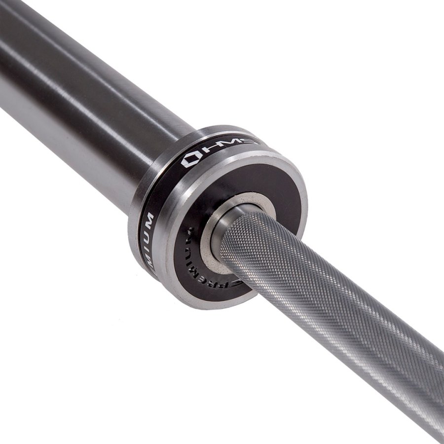 Olympisk 20 kg / 2200 mm vgtstang med lsekbeklemmer HMS GO685 #10